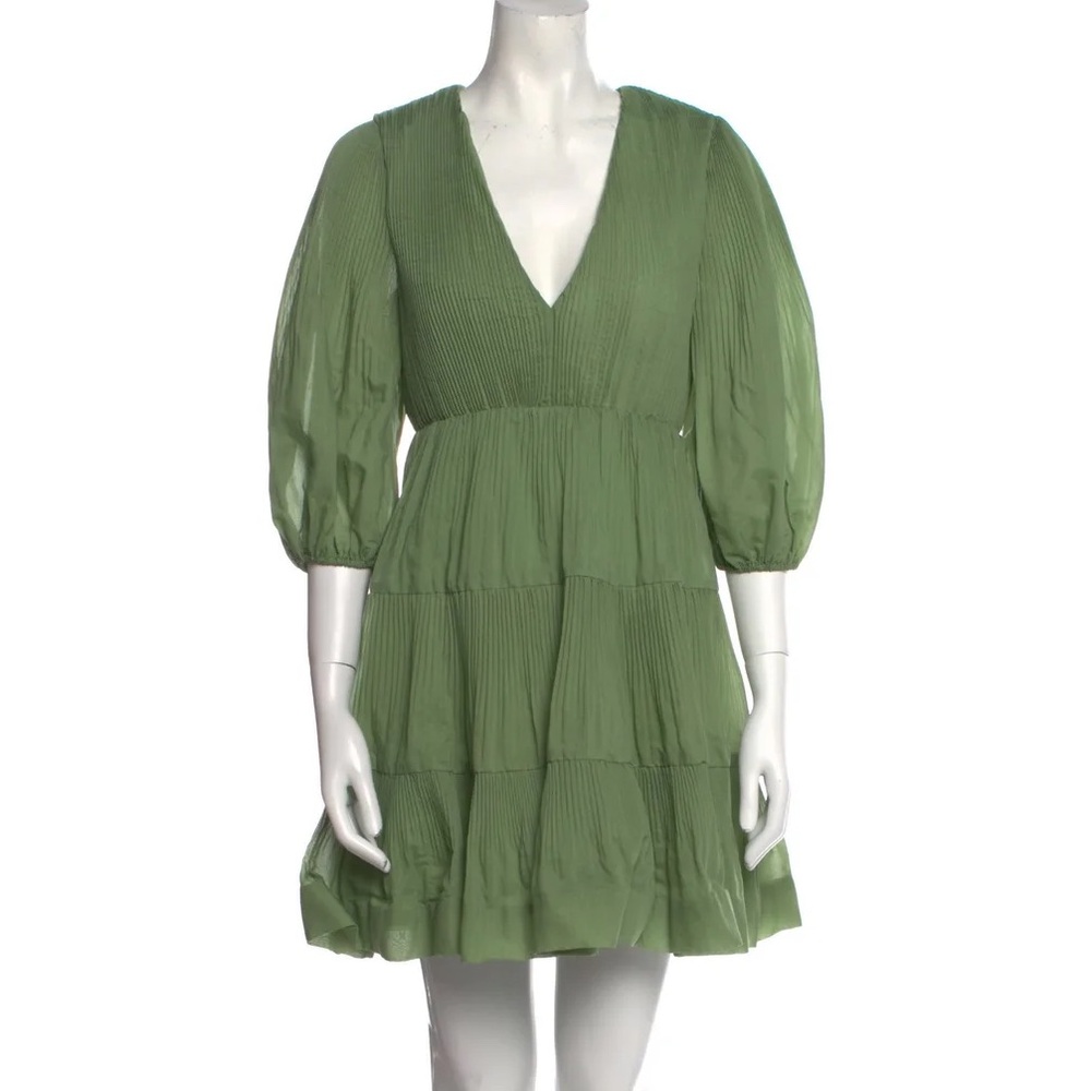 Zimmermann V-Neck Mini Dress